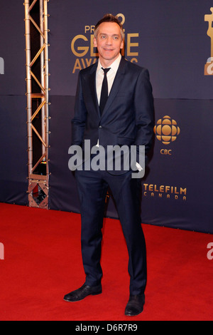 Jean-Marc vallee de la 32e remise annuelle des prix Génie l'arrivée à l'hôtel Westin Harbour Castle. Toronto, Canada - 08.03.12 Banque D'Images