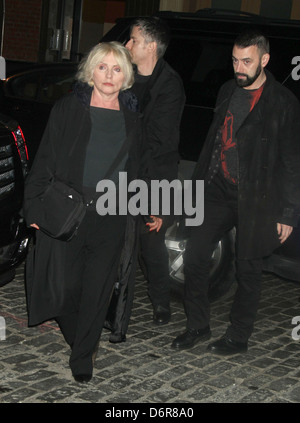 Debbie Harry 'Salmon Pêche dans l'Yémen' le dépistage à l'Crosby Street Hotel New York City, USA - 08.03.12 Banque D'Images