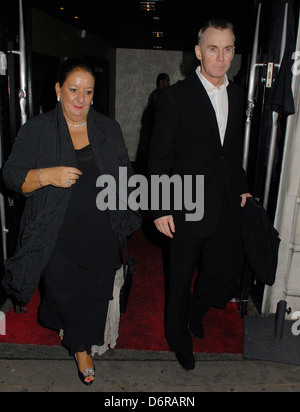 Gary Rhodes, au Strictly Come Dancing a tenu à un pour un seul Club - Départ Londres, Angleterre - 19.12.11 Banque D'Images