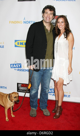 Craig Bierko et Carly Craig 'facile à assembler' Saison 3 premiere tenue à l'American Cinematheque's Egyptian Theatre Banque D'Images