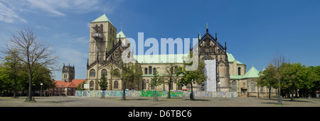 Cathédrale St paulus à Munster, Allemagne Banque D'Images