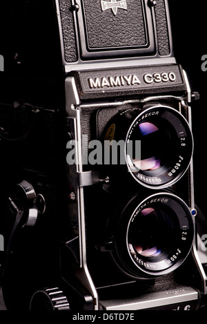 Mamiya C330 appareil photo reflex bi-objectif Banque D'Images