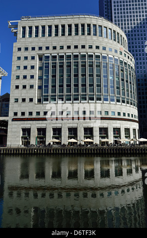 Le bâtiment de Thomson Reuters, 30 South Colonnade, Canary Wharf, London E14 de l'Est, Royaume-Uni Banque D'Images