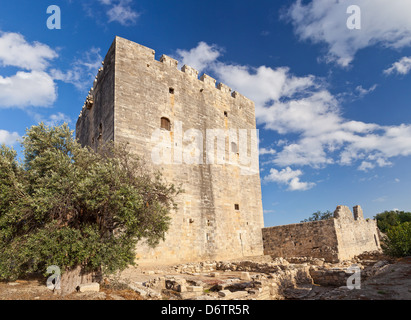 Chypre, Europe - Château de Colosse près de Limassol Banque D'Images