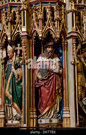 La Cathédrale de Canterbury, Canterbury, Kent, Angleterre Banque D'Images