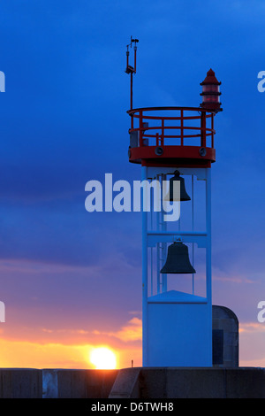 Breakwater Lighthouse,Le Havre,Normandie,France,Europe Banque D'Images