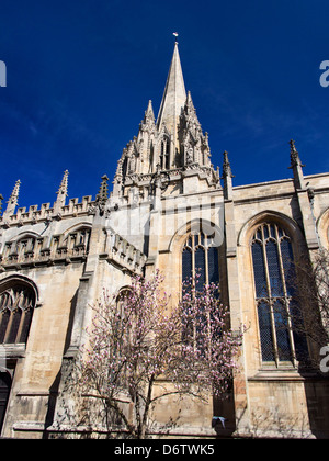 Saint Mary's Church, Oxford au printemps 3 Banque D'Images