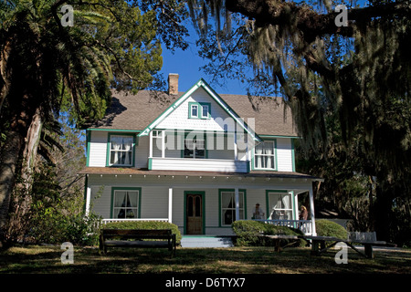 L'Guptill Chambre historique espagnol Point situé dans le Balbuzard, Florida, USA. Banque D'Images