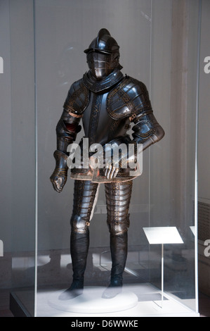 Armure de Sir James Scudamore & dans le Metropolitan Museum of Art (MET), New York City USA Banque D'Images