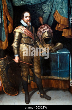 Maurits - Maurice Prince d'Orange 1613 Michiel Jansz van Mierenvelt 1567 - 1641 Pays-Bas Néerlandais Banque D'Images