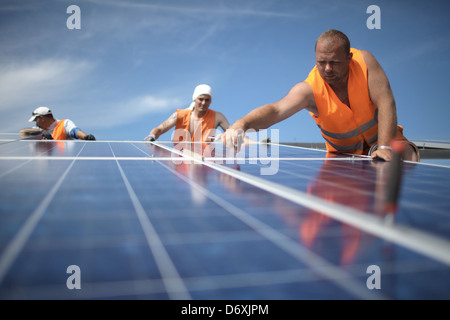 Oeversee, Allemagne, un parc solaire sera construite Banque D'Images