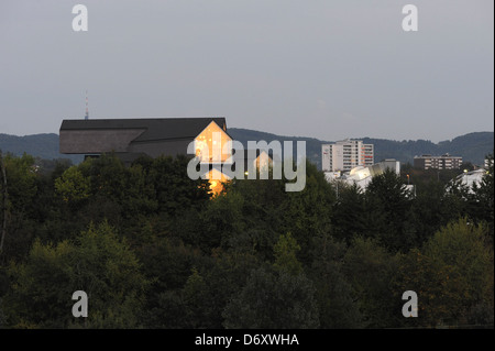 Weil am Rhein, Allemagne, Vitra la maison, construit par Herzog & de Meuron Banque D'Images