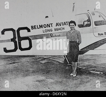 Fran Bera Aviation Belmont Banque D'Images
