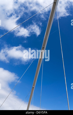 L'Infinity Bridge Stockton-on Tees North East England UK Banque D'Images