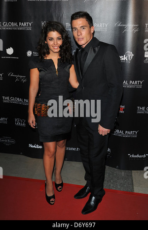 Katie Melua et invité le parti mondial qui a eu lieu au Musée d'Histoire Naturelle - Arrivées Londres, Angleterre - 08.09.11 Banque D'Images