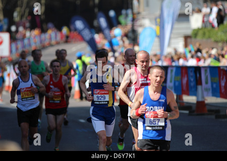 La Vierge Marathon de Londres 2013 Banque D'Images