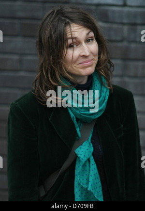 Helen Baxendale au studios ITV London, England - 22.02.12 Banque D'Images