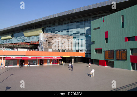 La gare de Tiburtina Rome, Italie Banque D'Images