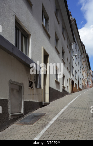 Construit Pirmasens, Allemagne, appartement maisons sur une colline Banque D'Images