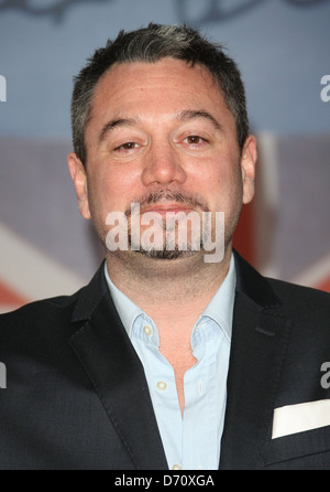 Huey Morgan, Fun Lovin criminels des Brit Awards 2012 qui a eu lieu à l'O2 - Arrivées Londres, Angleterre - 21.02.12 Banque D'Images