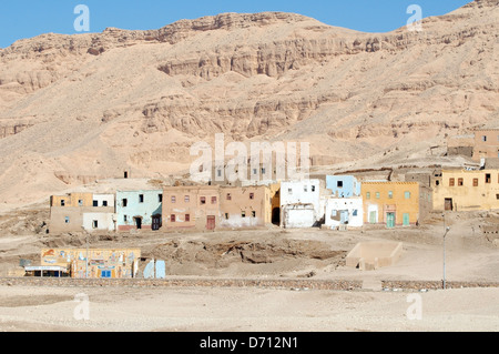 Des pilleurs de tombes, près de la Vallée des Rois, Louxor, Egypte, Afrique du Sud Banque D'Images
