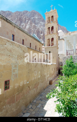 Le Monastère de Sainte Catherine (Catherine), péninsule du Sinaï, Égypte Banque D'Images