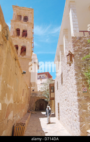 Le Monastère de Sainte Catherine (Catherine), péninsule du Sinaï, Égypte Banque D'Images