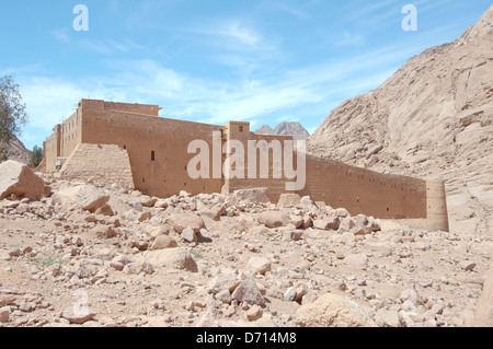 Le Monastère de Sainte Catherine (Catherine), péninsule du Sinaï, Égypte Banque D'Images