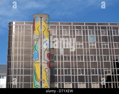 Keith Haring fresco, Neker-Enfants Malades Hospital,Université de Paris,France,premier hôpital pédiatrique dans le monde Banque D'Images