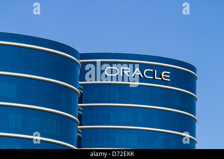 Siège de l'Oracle à Redwood Shores en Californie Banque D'Images