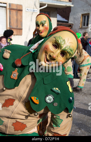 Unlingen, Allemagne, Fastnachtsumzug Banque D'Images