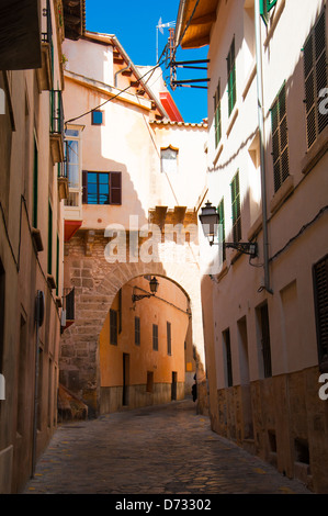 Rues de Palma de Majorque Banque D'Images