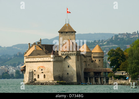 Château de Chillon, Montreux, Suisse Banque D'Images