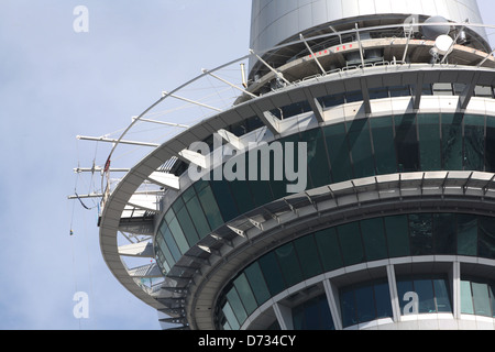 Auckland Sky Tower Banque D'Images