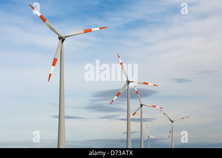 Zehdenick, Allemagne, wind farm Ketzin Banque D'Images