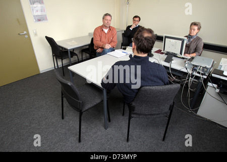 Luebeck, Allemagne, vie de tous les jours à la commission de meurtre, inspection du district pénal K1 Banque D'Images