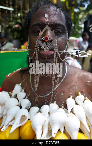 Festival thaipusam Banque D'Images