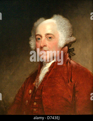 John Adams par Gilbert Stuart Banque D'Images