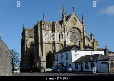 L'église cathédrale de Notre Dame et St Philip Howard, cathédrale catholique romaine de Arundel, West Sussex, Angleterre Banque D'Images