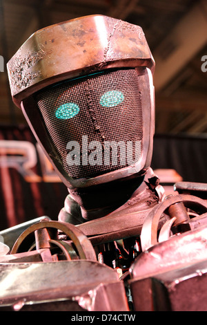 Robot de 'Real Steel' film au ventilateur 2011 Journée d'ouverture de l'Expo au Centre des congrès de Toronto. Toronto, Canada - 25.08.11 Banque D'Images