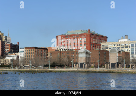 Le bâtiment des Archives, notre hôtel de Manhattan dans le Greenwich Village a été construit entre 1892 et 1899 comme entrepôt. Banque D'Images