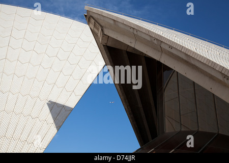 SYDNEY - Le 8 février 2013 : le toit de l'Opéra de Sydney à Sydney, Australie, le 8 février 2013. Banque D'Images