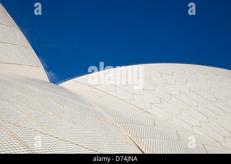 SYDNEY - Le 8 février 2013 : le toit de l'Opéra de Sydney à Sydney, Australie, le 8 février 2013. Banque D'Images