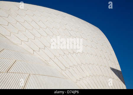 SYDNEY - Le 8 février 2013 : le toit de l'Opéra de Sydney à Sydney, Australie, le 8 février 2013. Banque D'Images