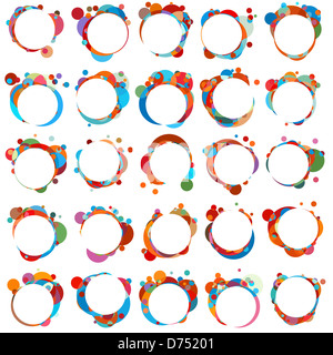 Des bulles colorées Banque D'Images