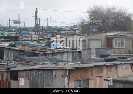 Township de Cape Town, Afrique du Sud Banque D'Images