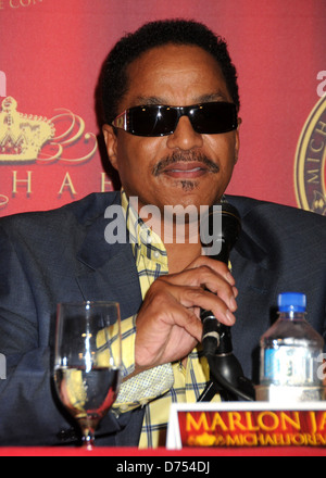 Marlon Jackson 'Michael' concert hommage à jamais la conférence de presse tenue à l'hôtel Beverly Hills Los Angeles, Californie - 25.07.11 Banque D'Images