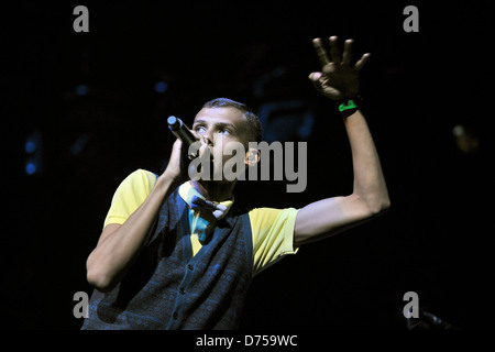 Stromae 36e Paléo Festival - Jour 4 - Performances Nyon, Suisse - 22.07.11 Banque D'Images