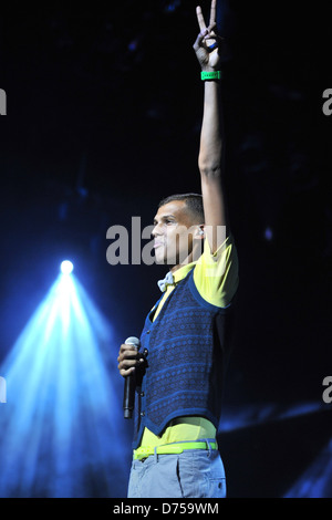 Stromae 36e Paléo Festival - Jour 4 - Performances Nyon, Suisse - 22.07.11 Banque D'Images