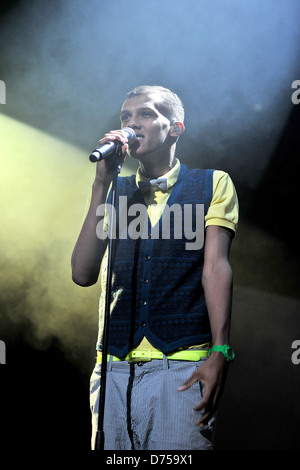 Stromae 36e Paléo Festival - Jour 4 - Performances Nyon, Suisse - 22.07.11 Banque D'Images